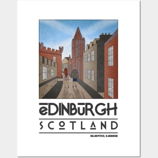 Edinburgh Scotland Travel Posters and Art